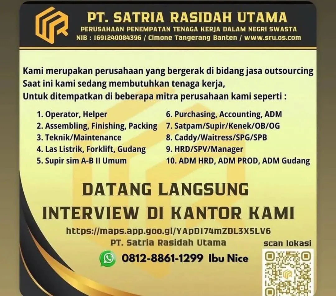 Logo PT. Satria Rasidah Utama