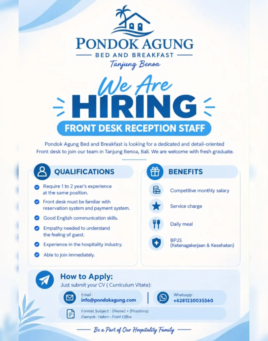 Logo Pondok Agung Bed and Breakfast