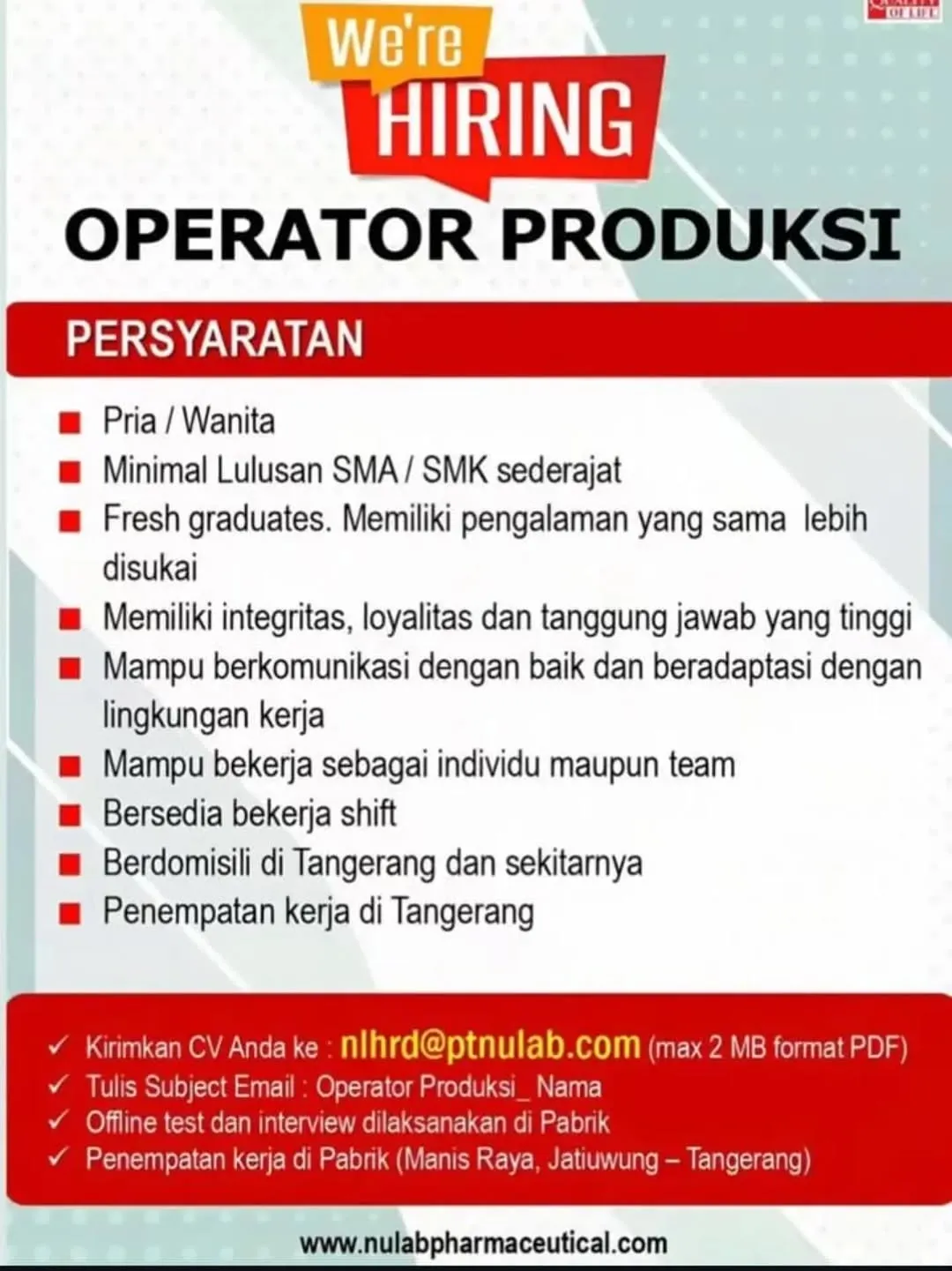 Logo PT Nulab Pharmaceutical
