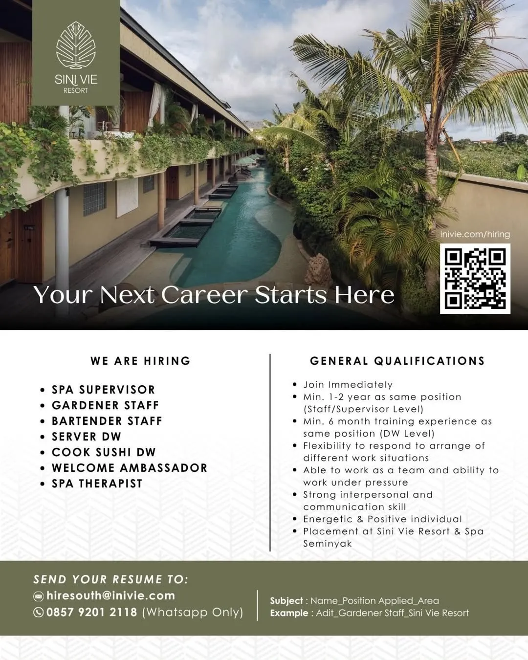 Logo Sini Vie Resort & Spa Seminyak
