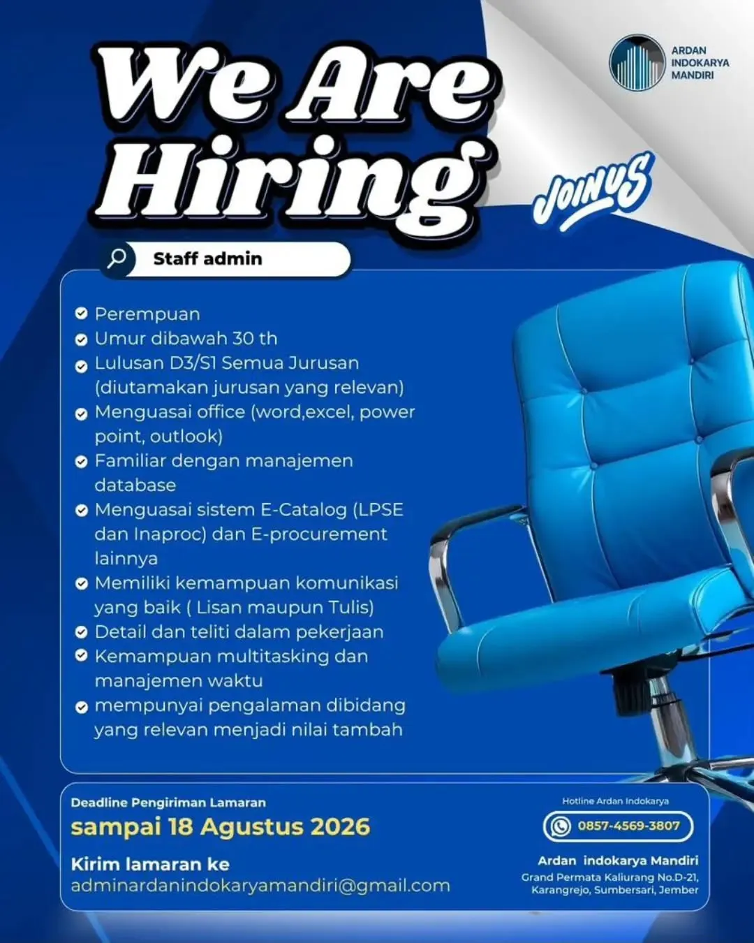Logo Ardan Indokarya Mandiri