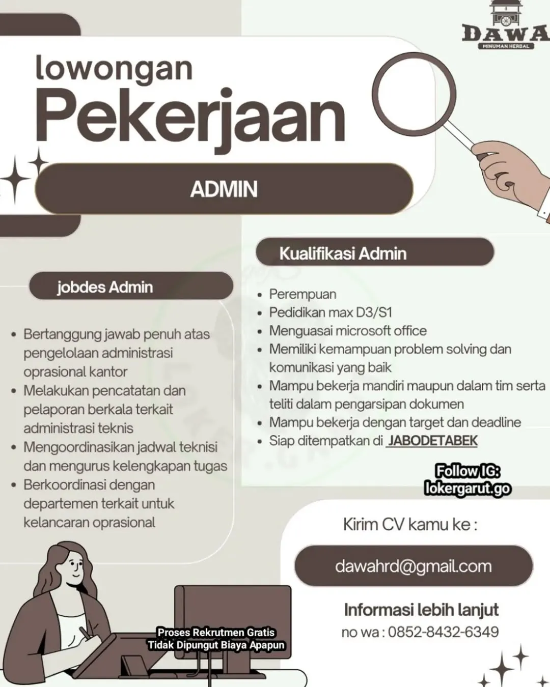 Logo DAWA Minuman Herbal