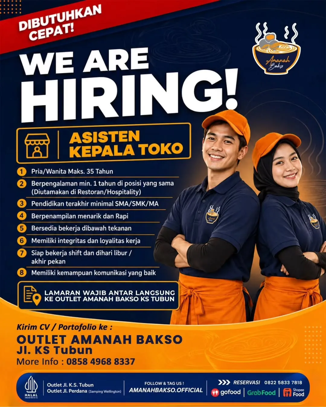Logo Bakso Amanah
