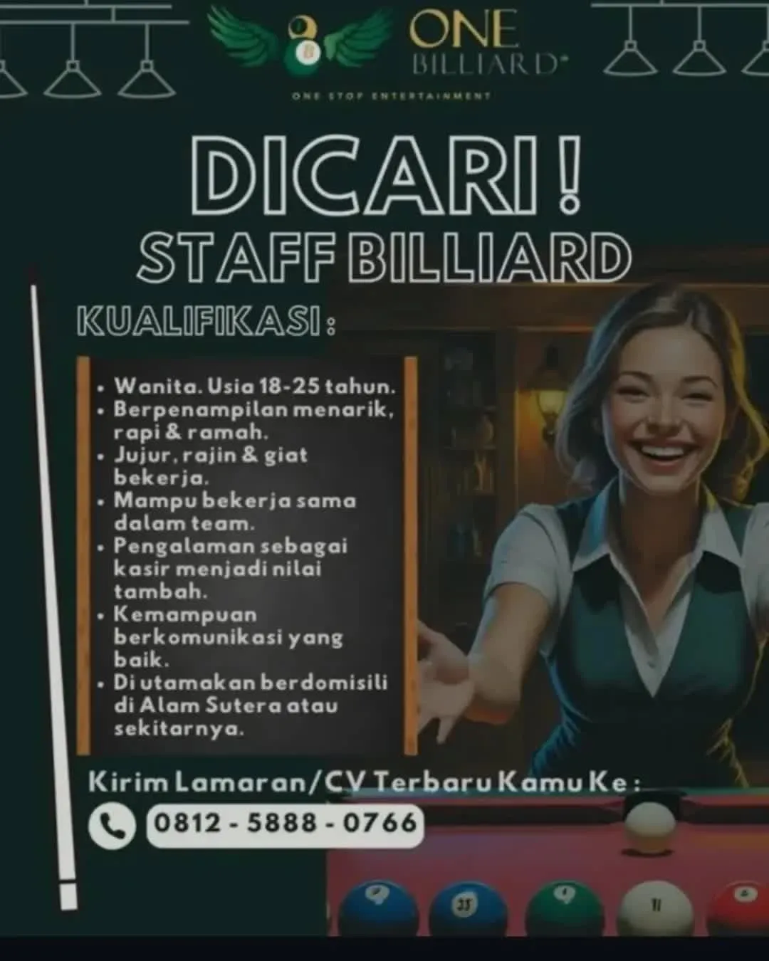 Logo One Billiard