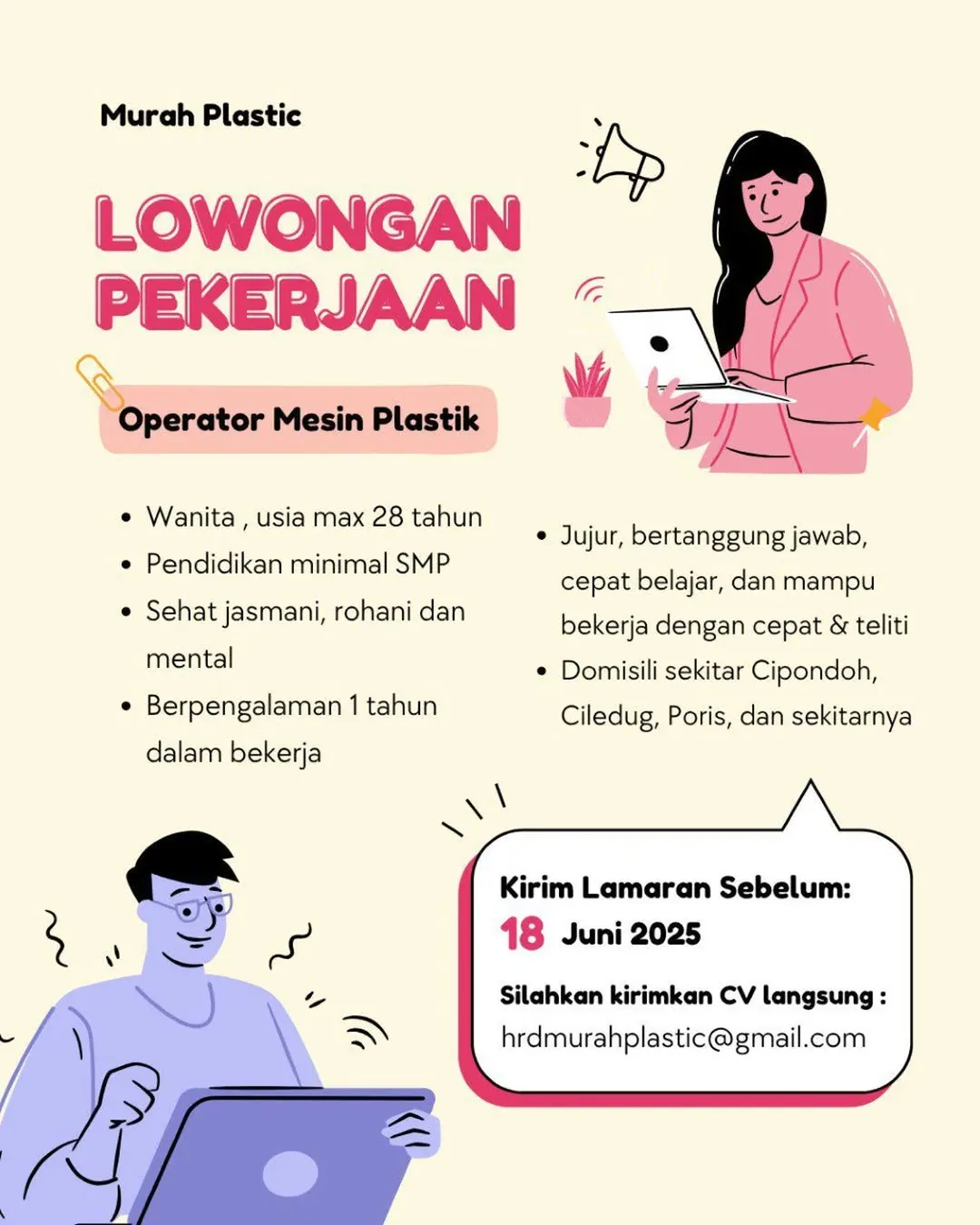 Logo Murah Plastic