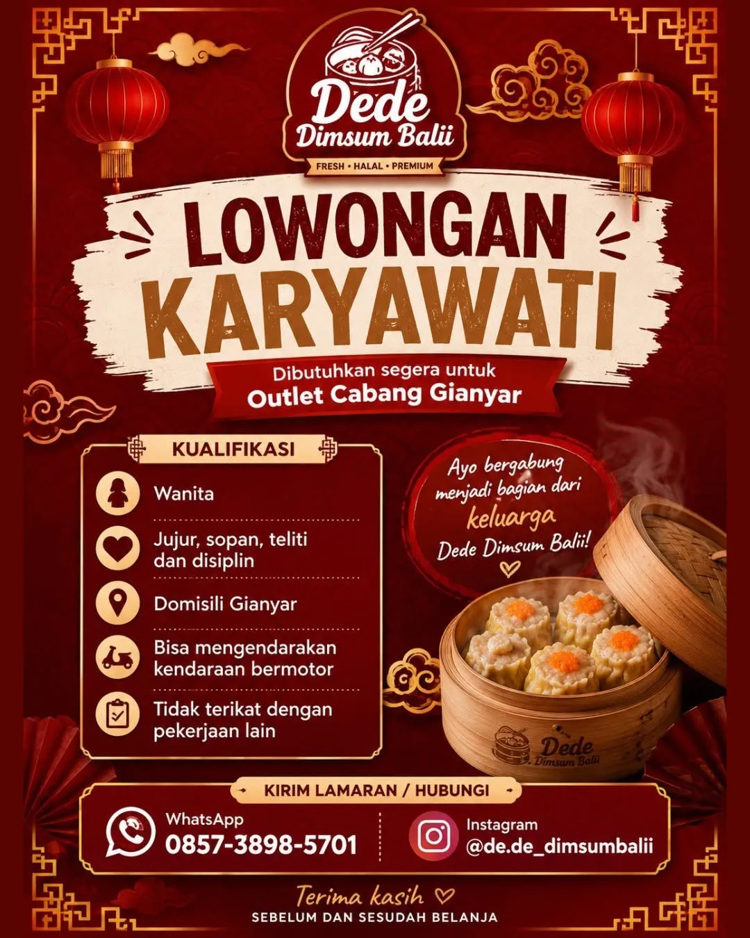 Logo Dede Dimsum Bali