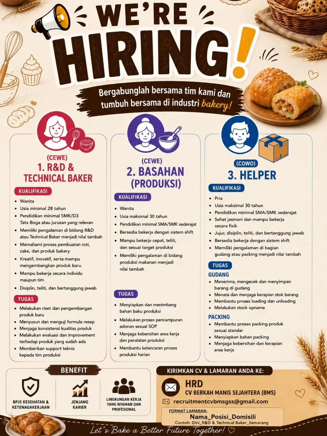 Logo CV Berkah Manis Sejahtera (BMS)