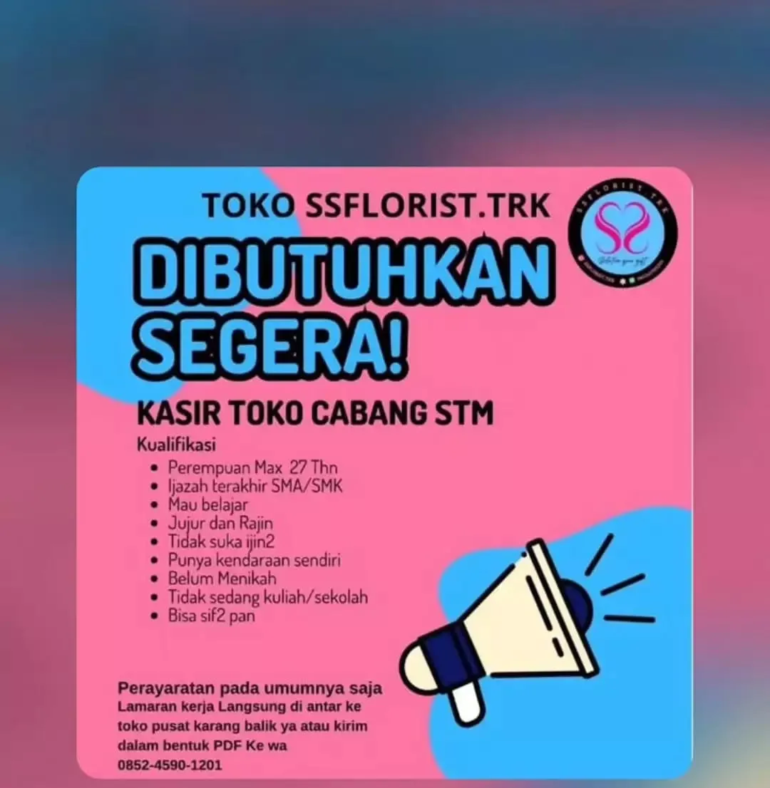 Logo TOKO SSFLORIST.TRK