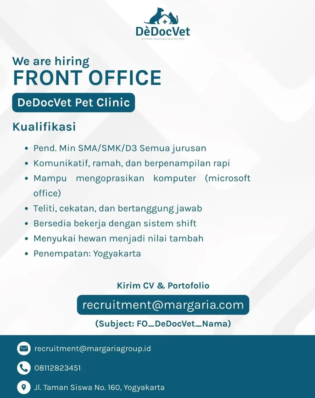 Logo DeDocVet Pet Clinic
