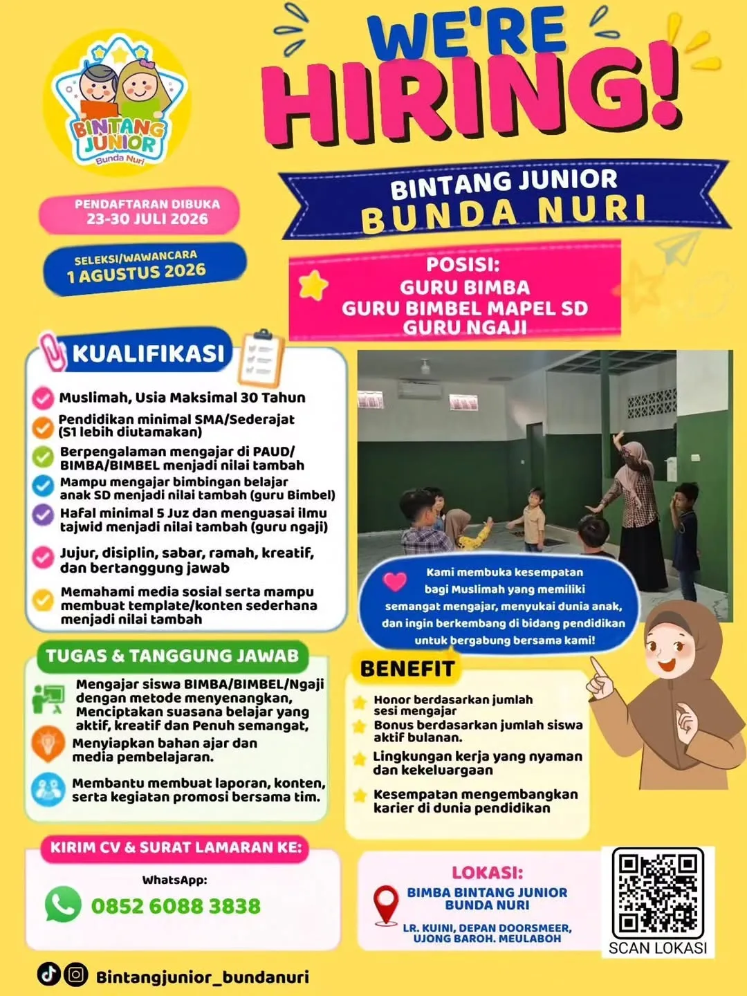Logo BINTANG JUNIOR BUNDA NURI
