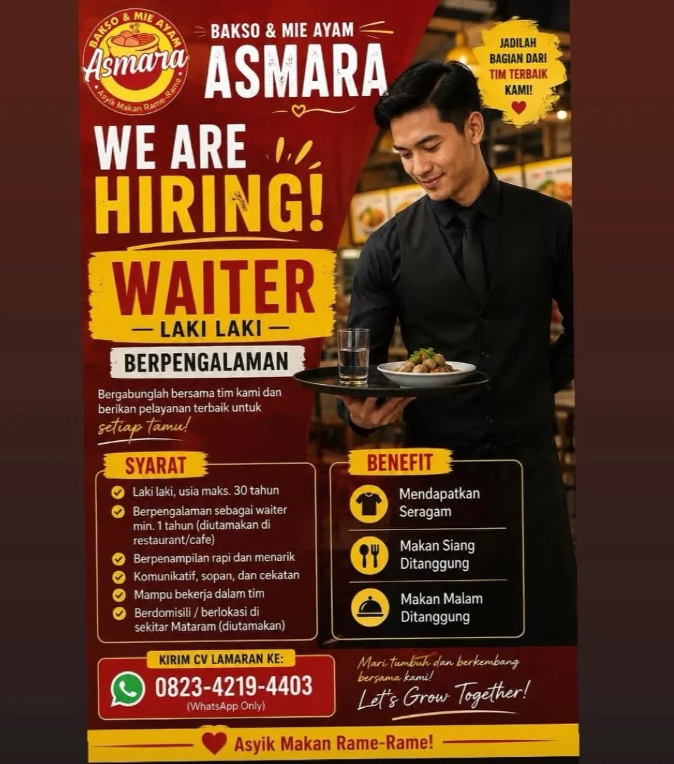 Logo Bakso & Mie Ayam Asmara