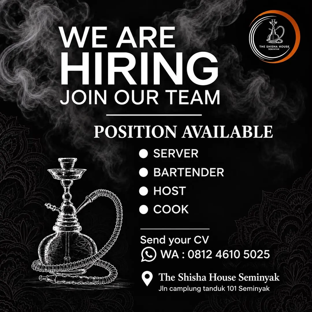 Logo The Shisha House Seminyak