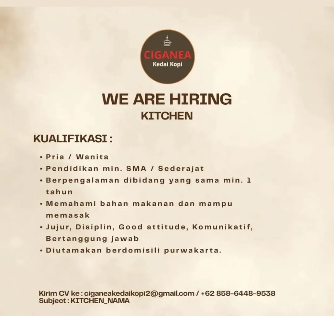 Logo CIGANEA Kedai Kopi