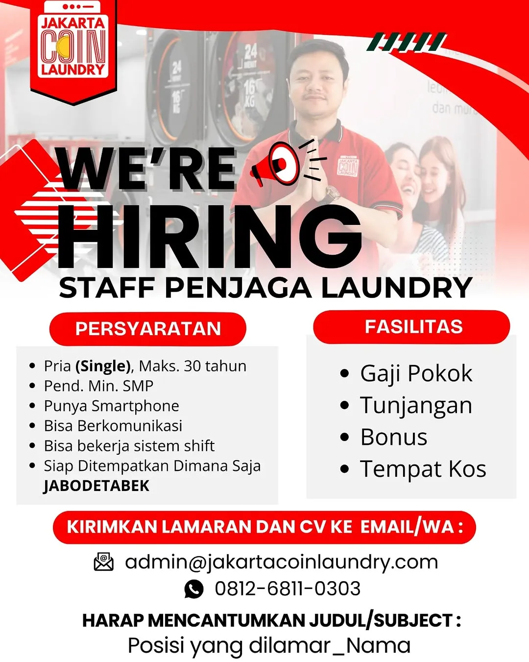 Logo Jakarta Coin Laundry