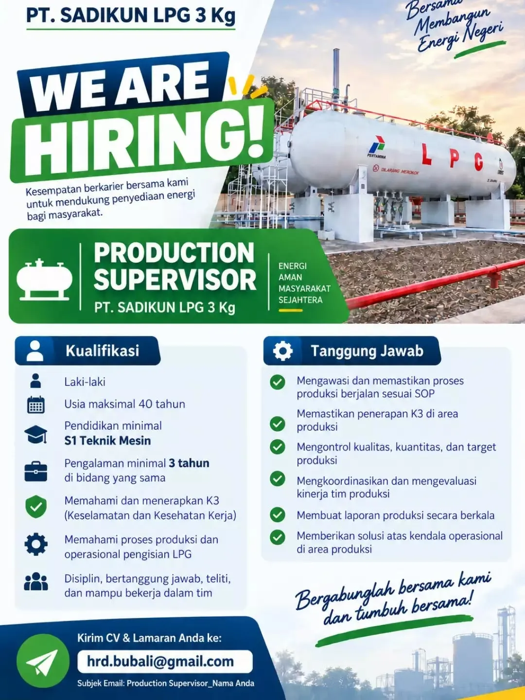 Logo PT. Sadikun LPG 3 Kg