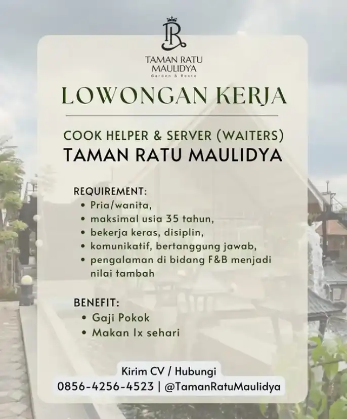 Logo taman ratu maulidya