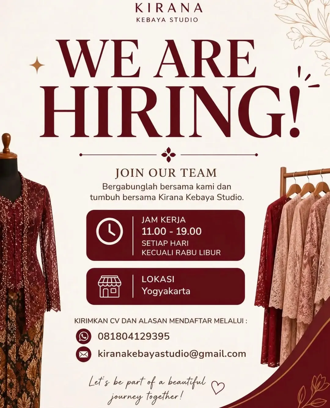 Logo Kirana Kebaya Studio