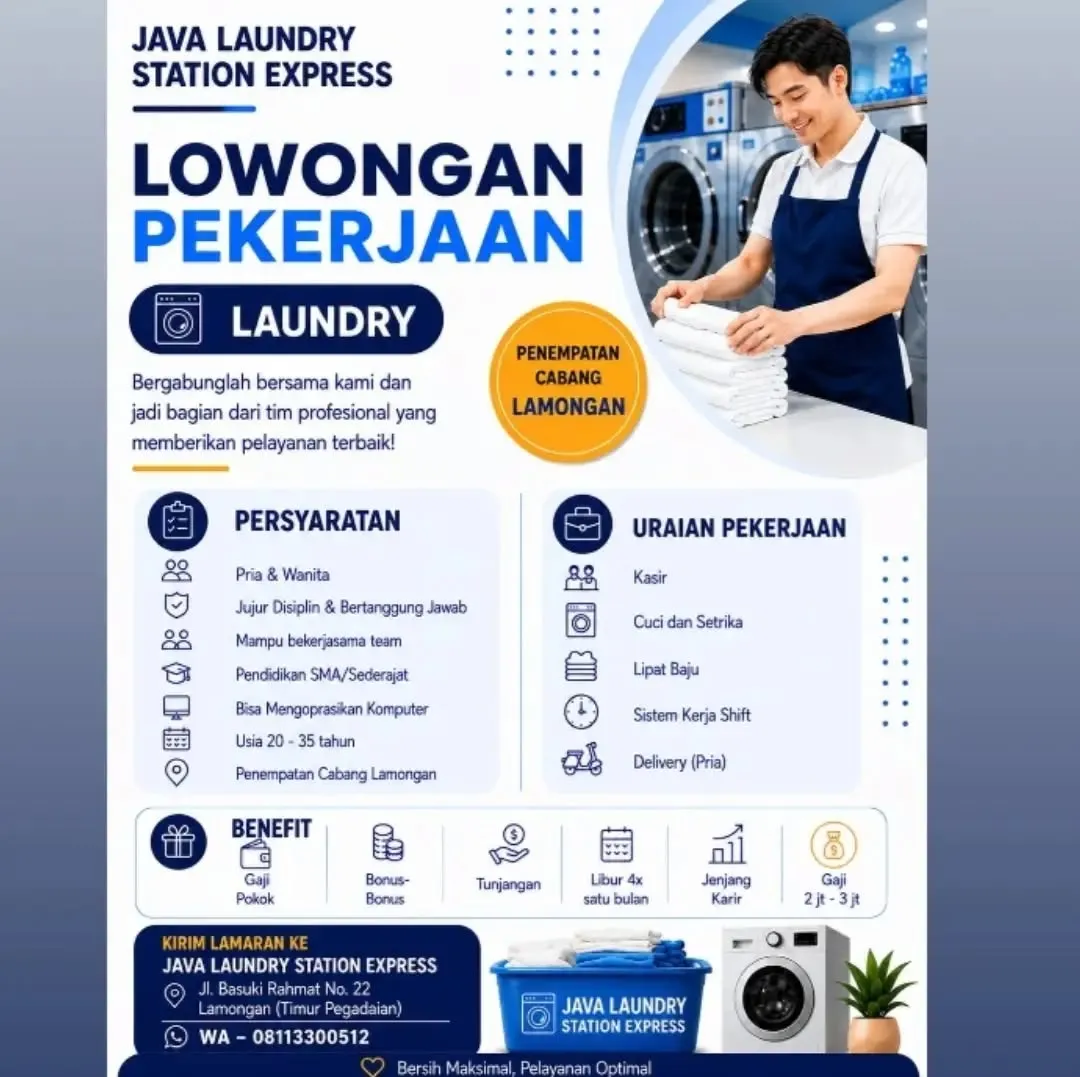 Logo JAVA LAUNDRY STATION EXPRESS