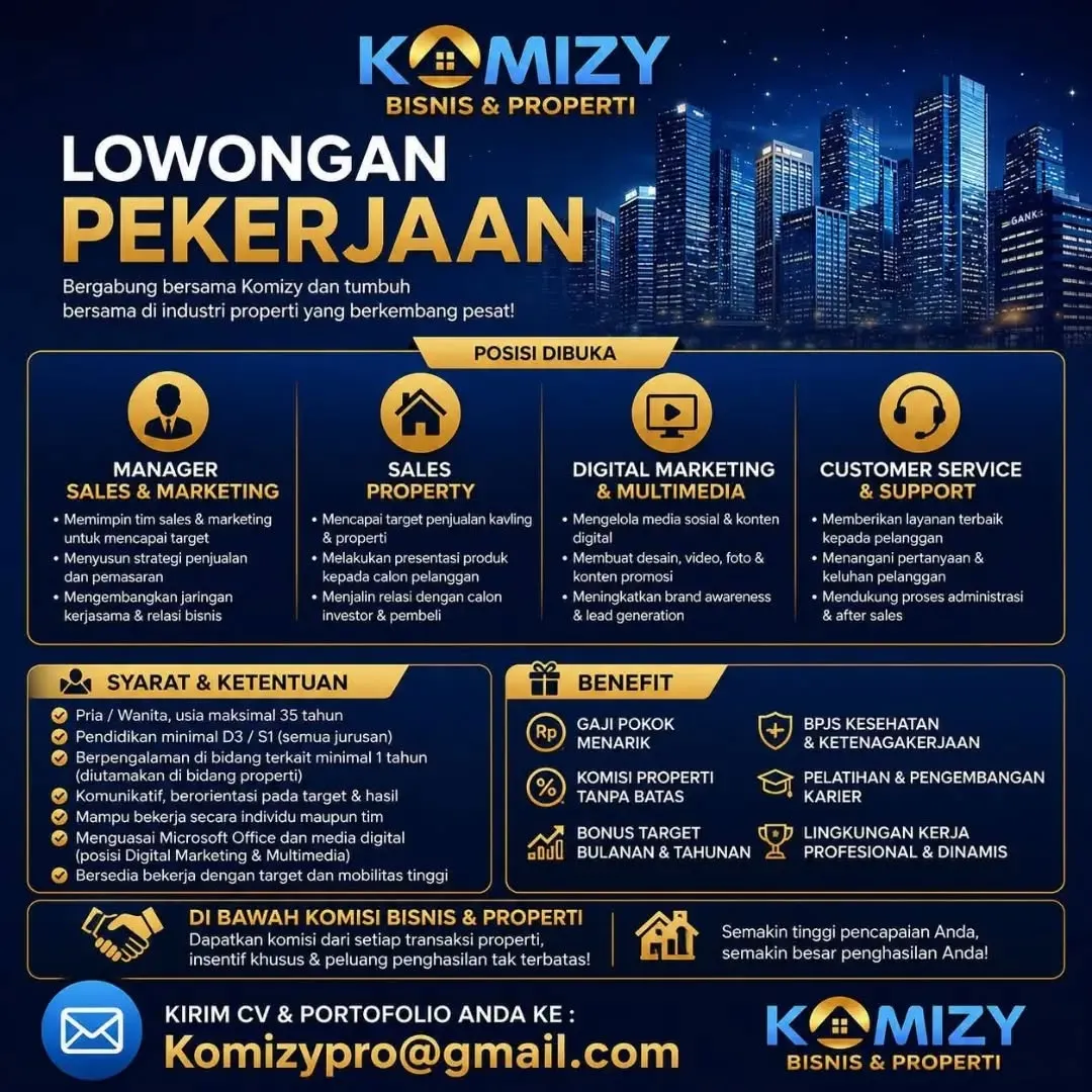 Logo Komizy Bisnis & Properti