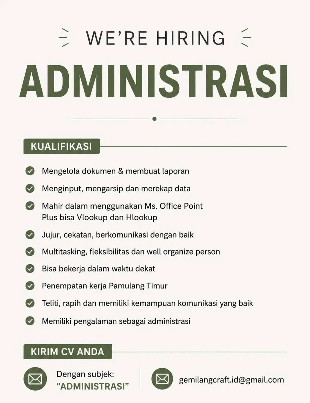 Logo Gemilang Craft