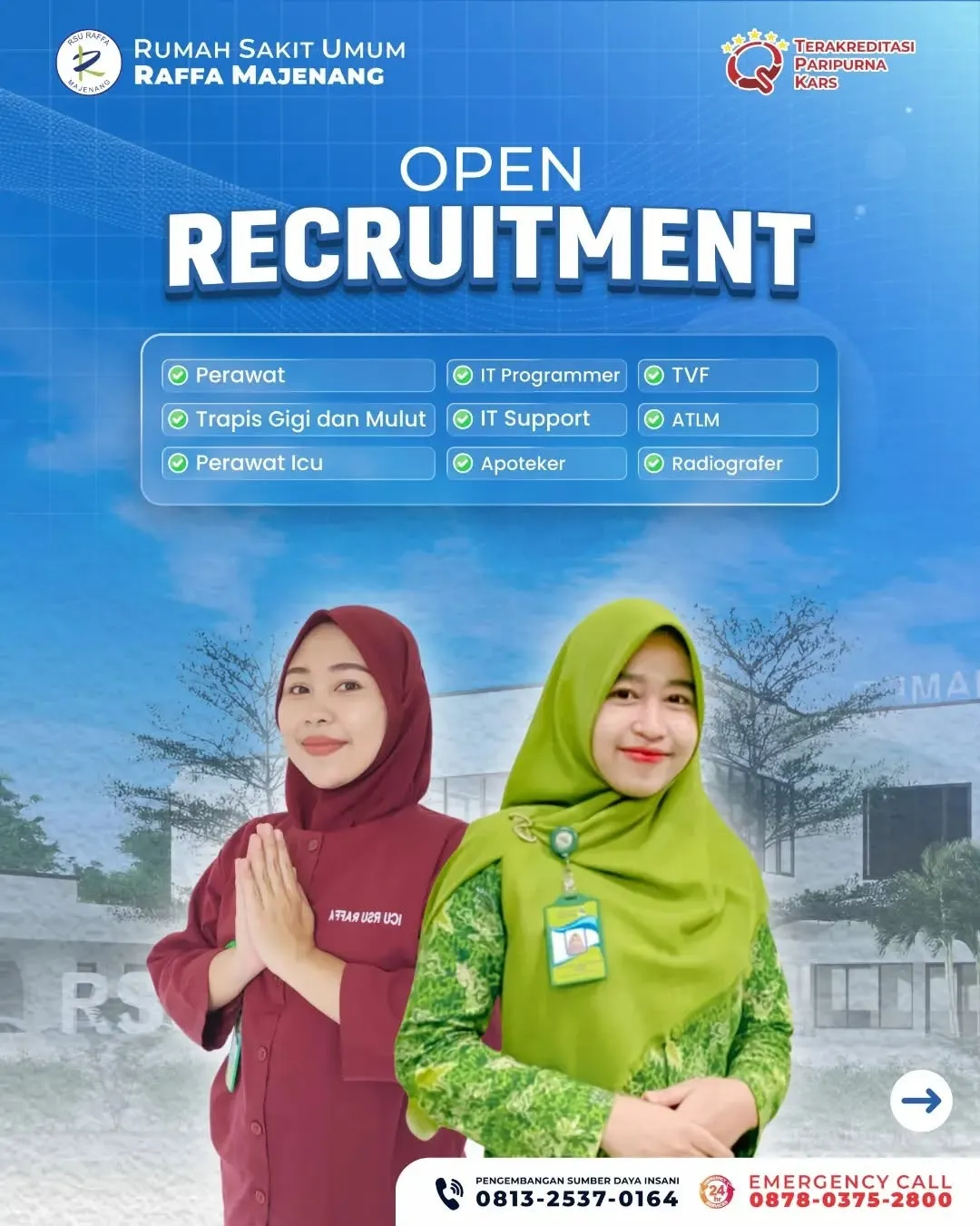 Logo Rumah Sakit Umum Raffa Majenang