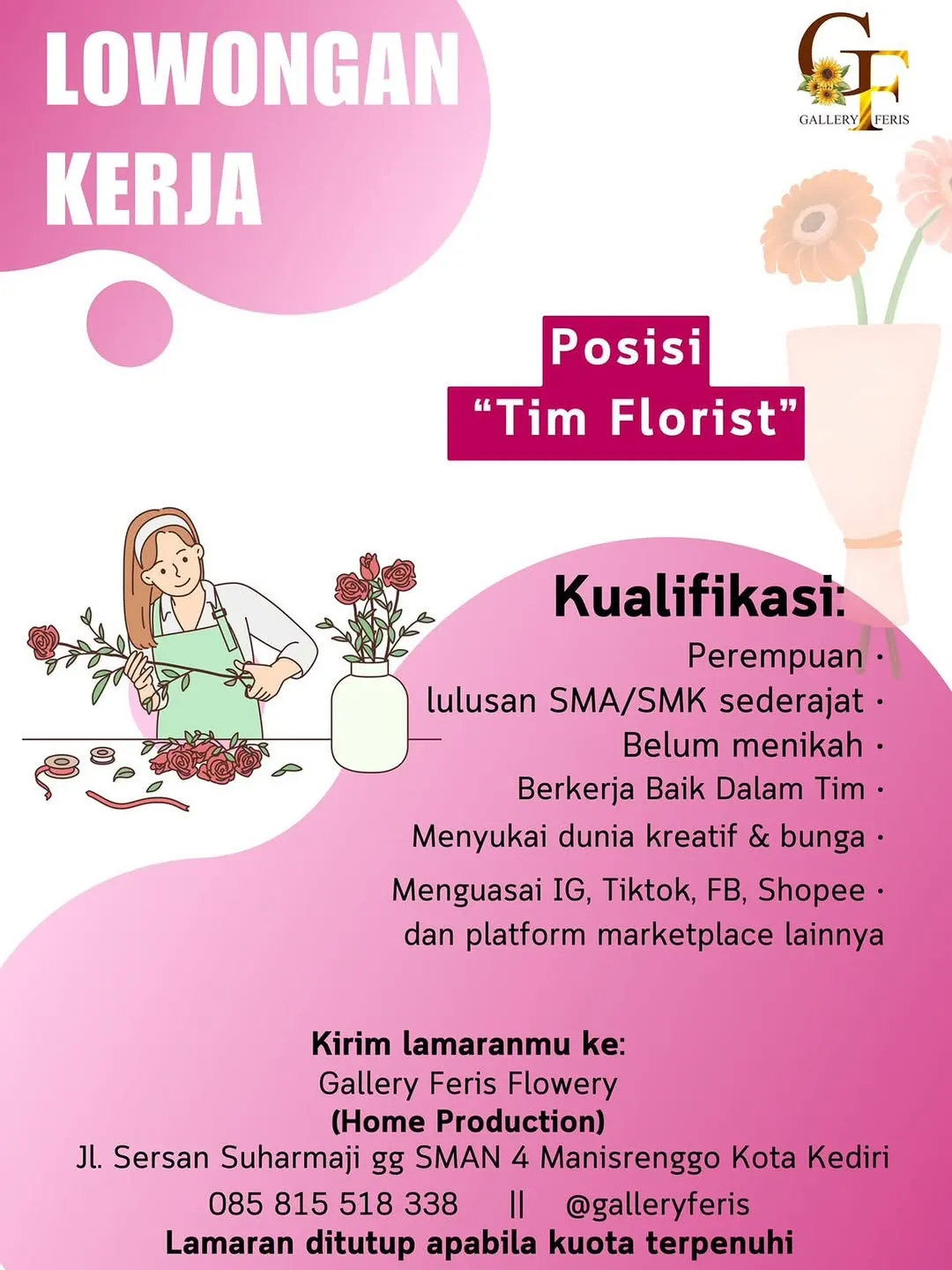 Logo Gallery Feris Flowery