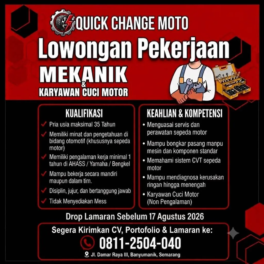 Logo Quick Change Moto