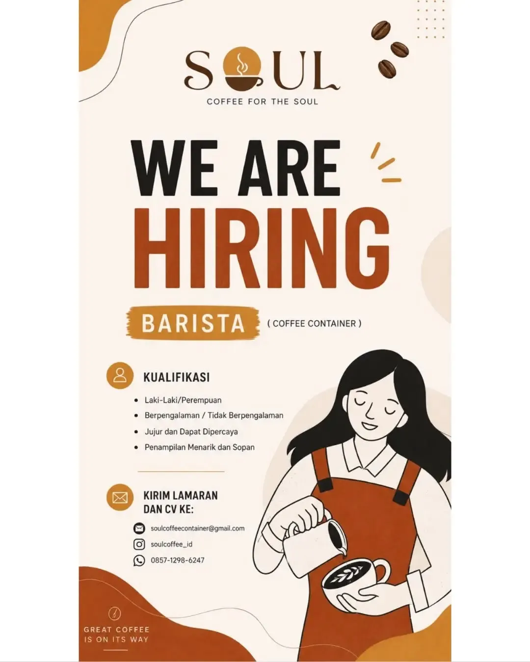 Logo Soul Coffee Container