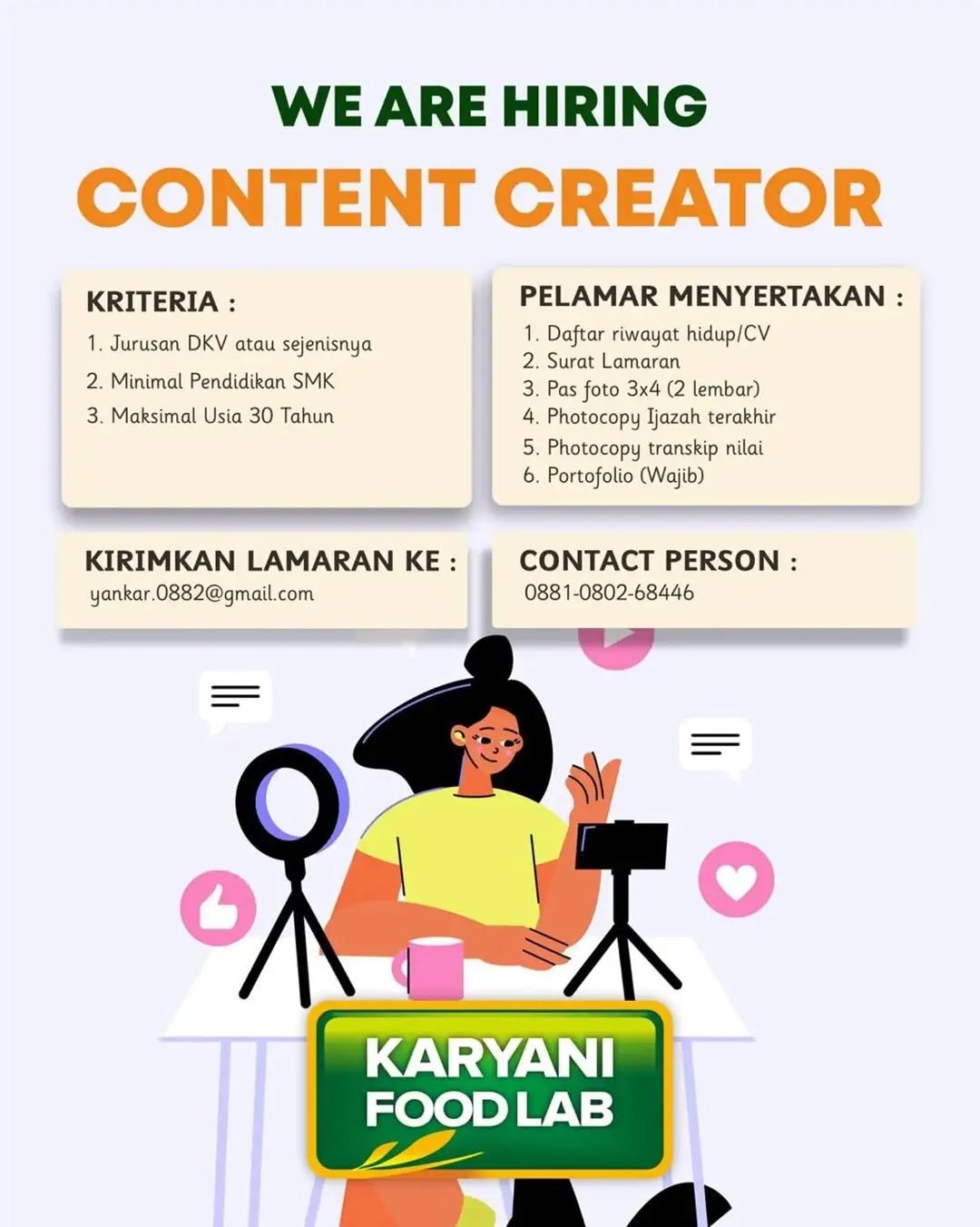 Logo Karyani Food Lab