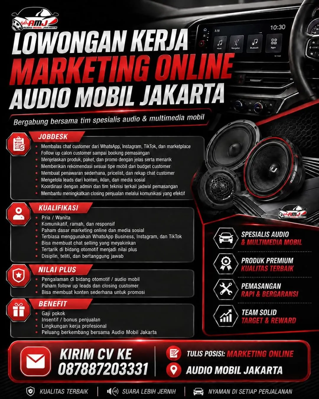 Logo Audio Mobil Jakarta
