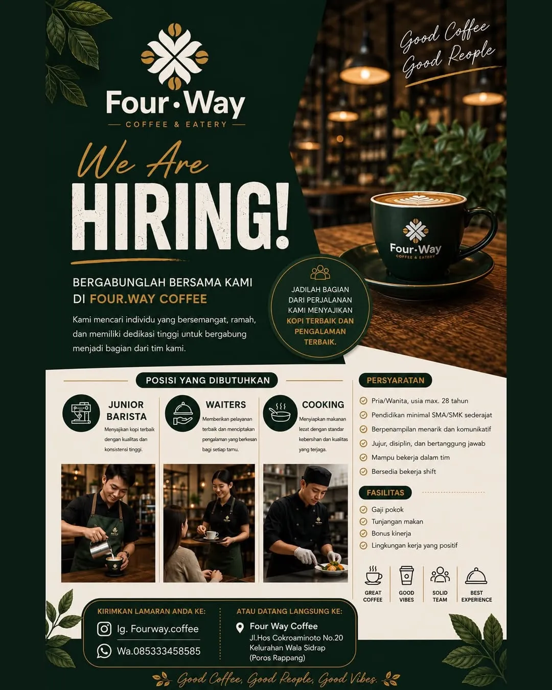 Logo Four Way Coffee & Eatery