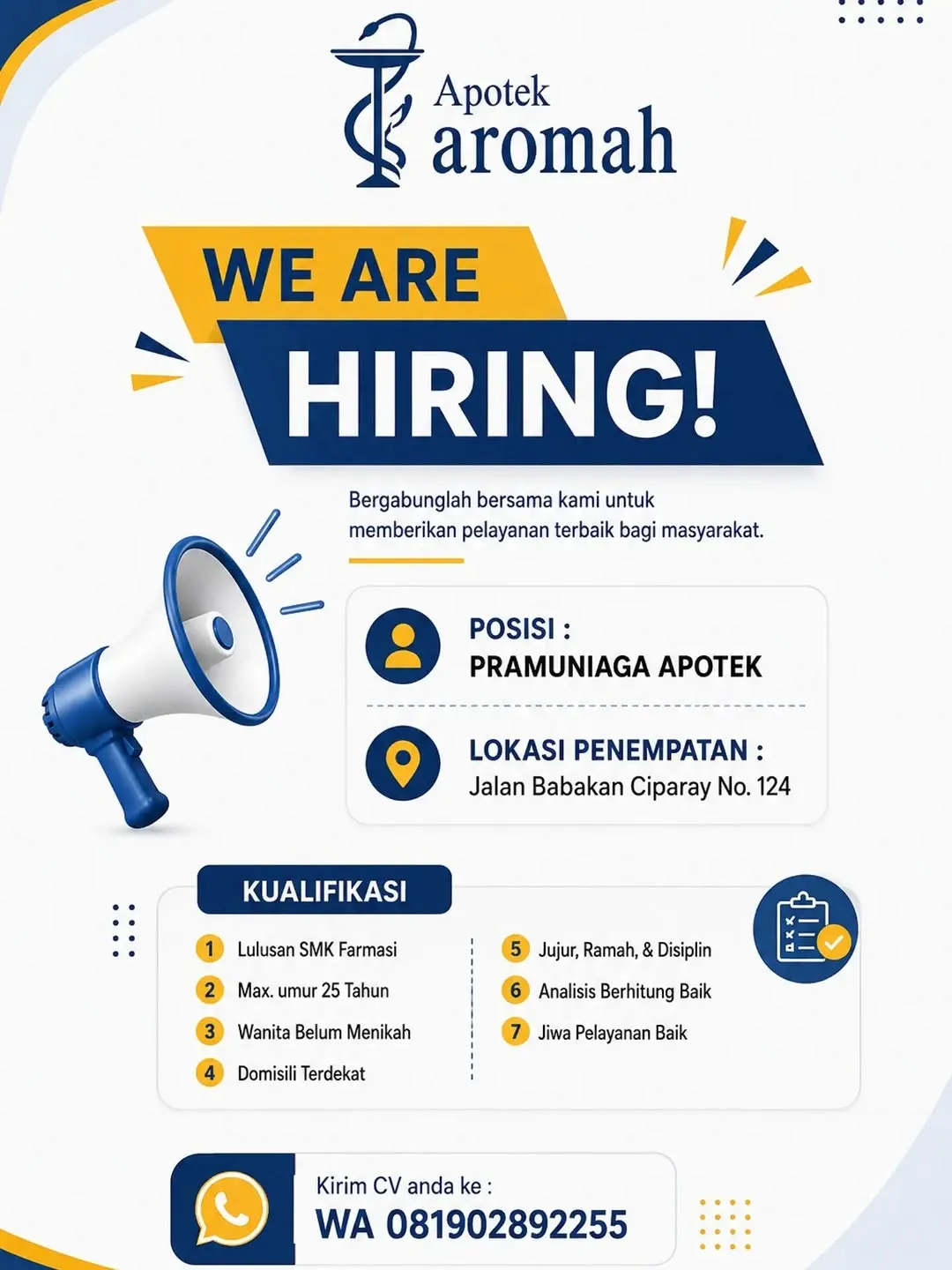 Logo Apotek aromah