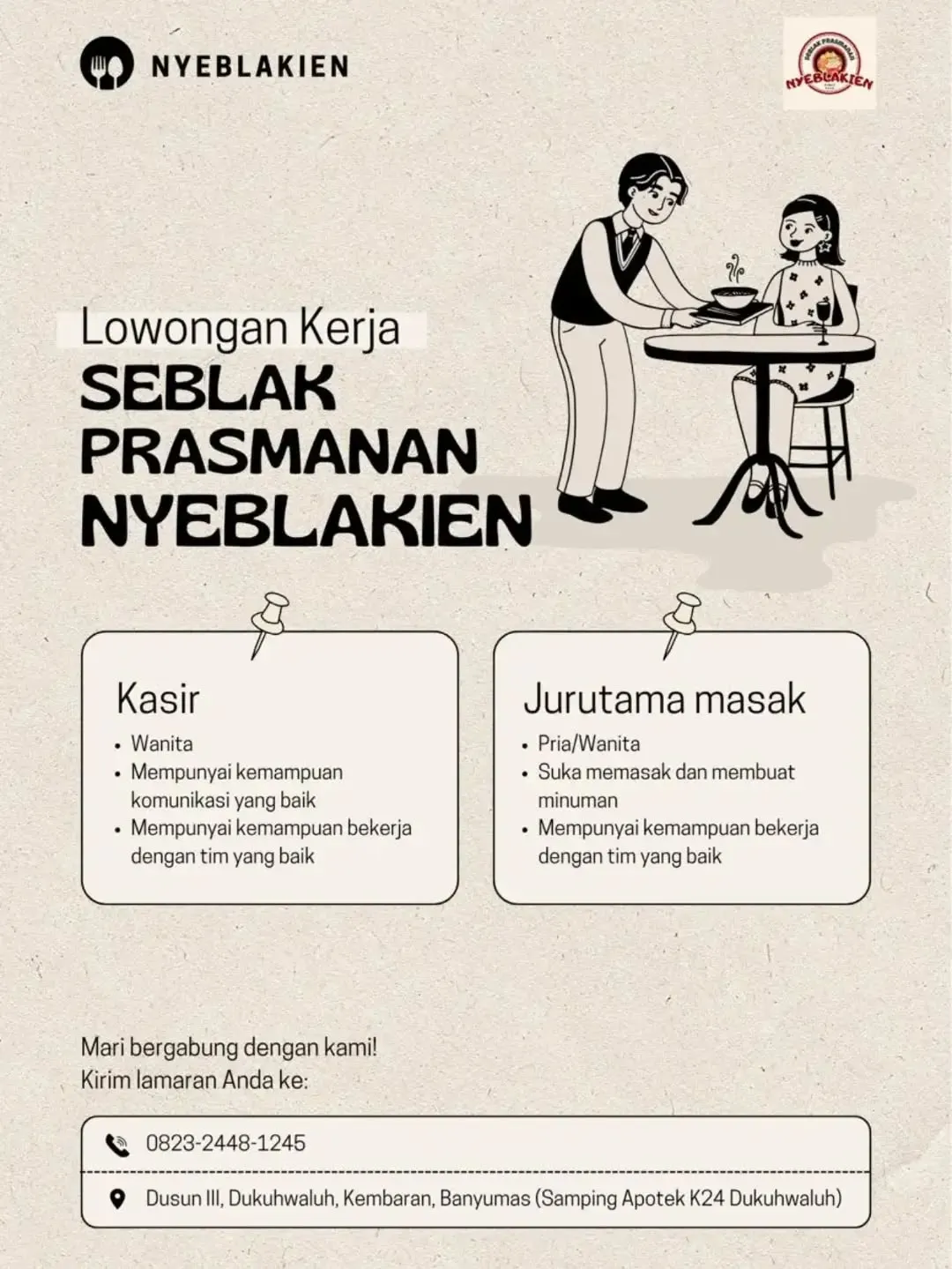 Logo Seblak Prasmanan Nyeblakien