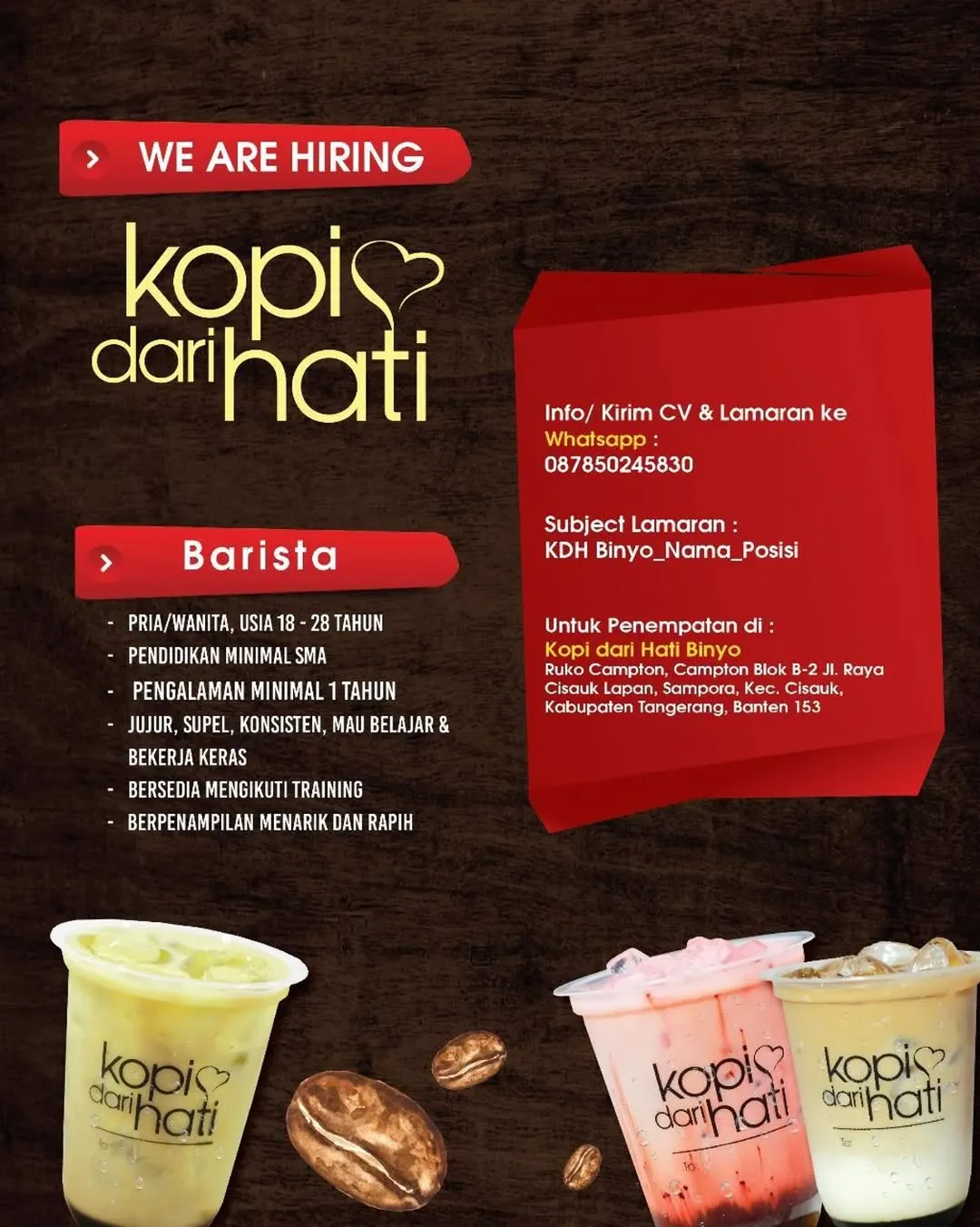 Logo Kopi dari Hati