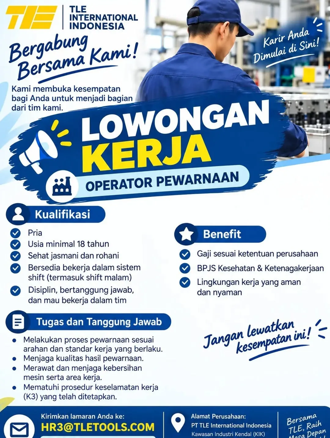 Logo PT TLE International Indonesia