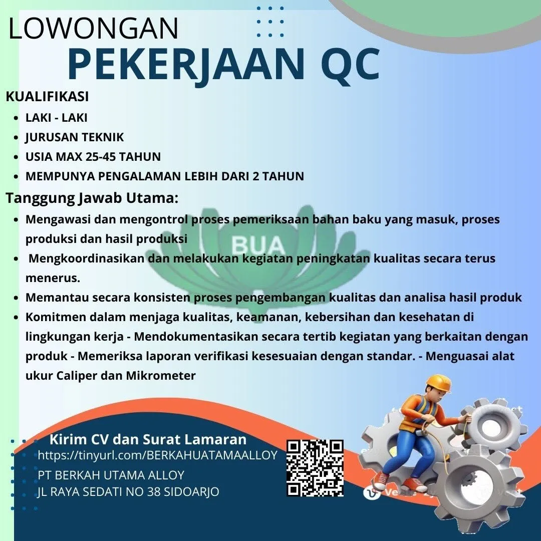 Logo PT BERKAH UTAMA ALLOY