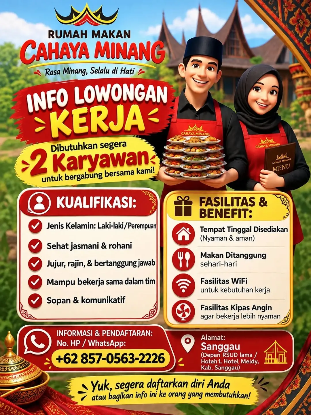 Logo Rumah Makan Cahaya Minang