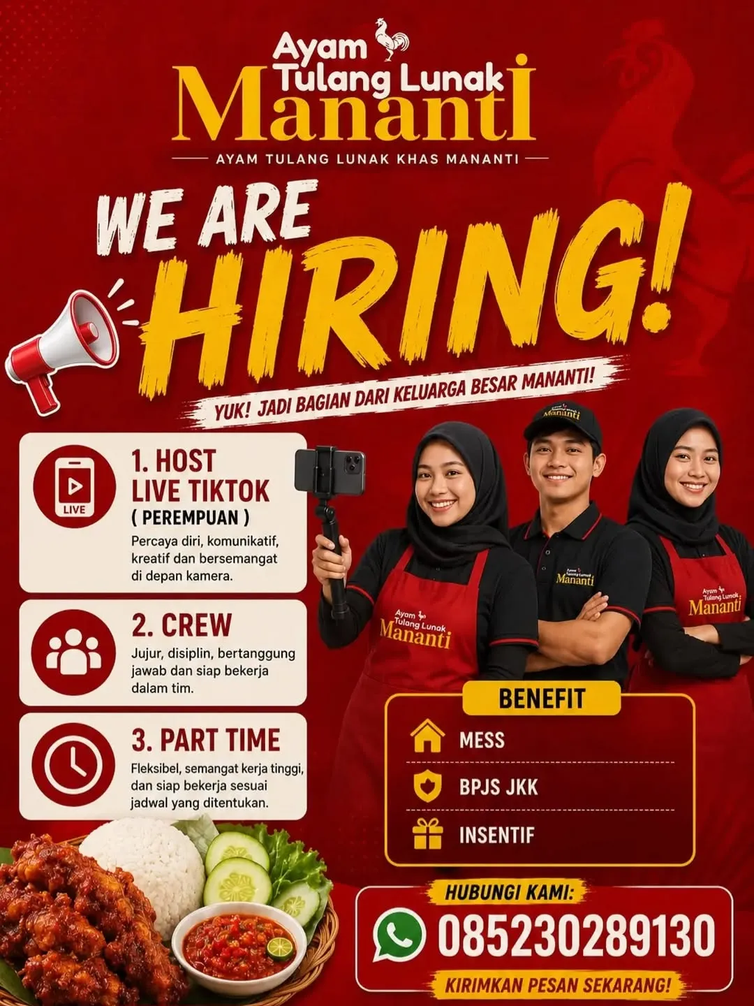 Logo Ayam Tulang Lunak Mananti