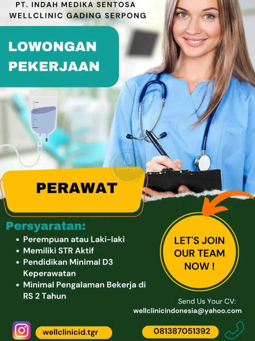 Logo PT. Indah Medika Sentosa Wellclinic Gading Serpong