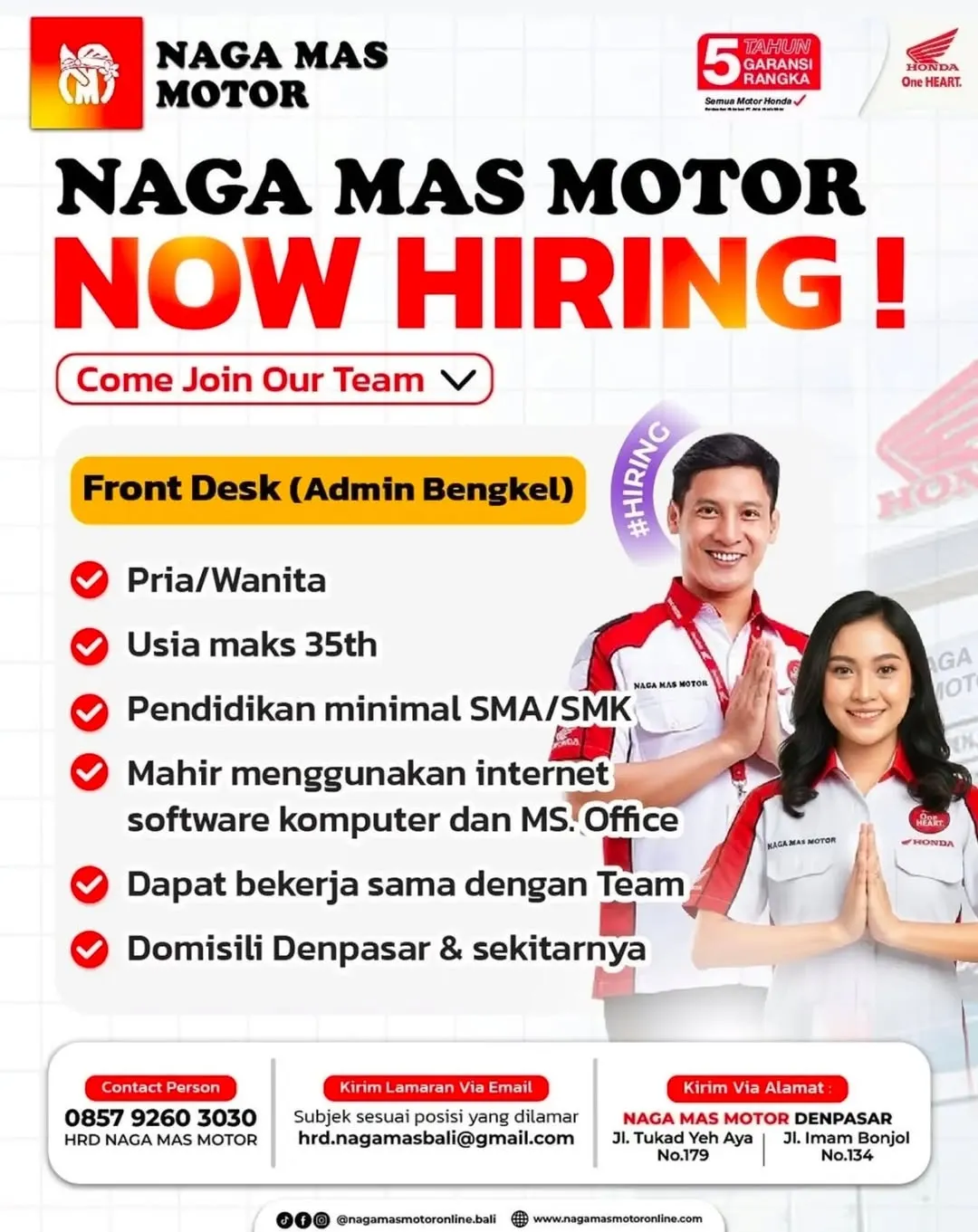 Logo Naga Mas Motor