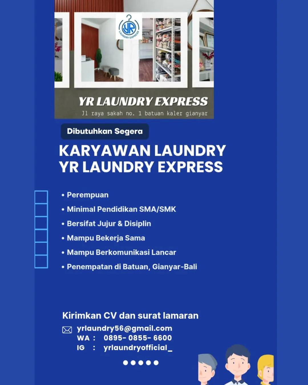 Logo YR Laundry Express
