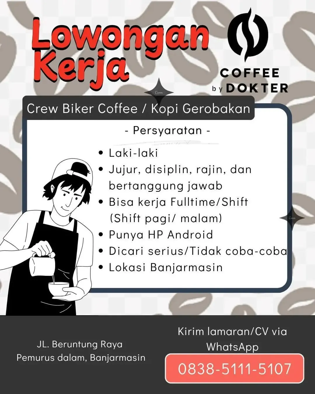 Logo Coffee by Dokter