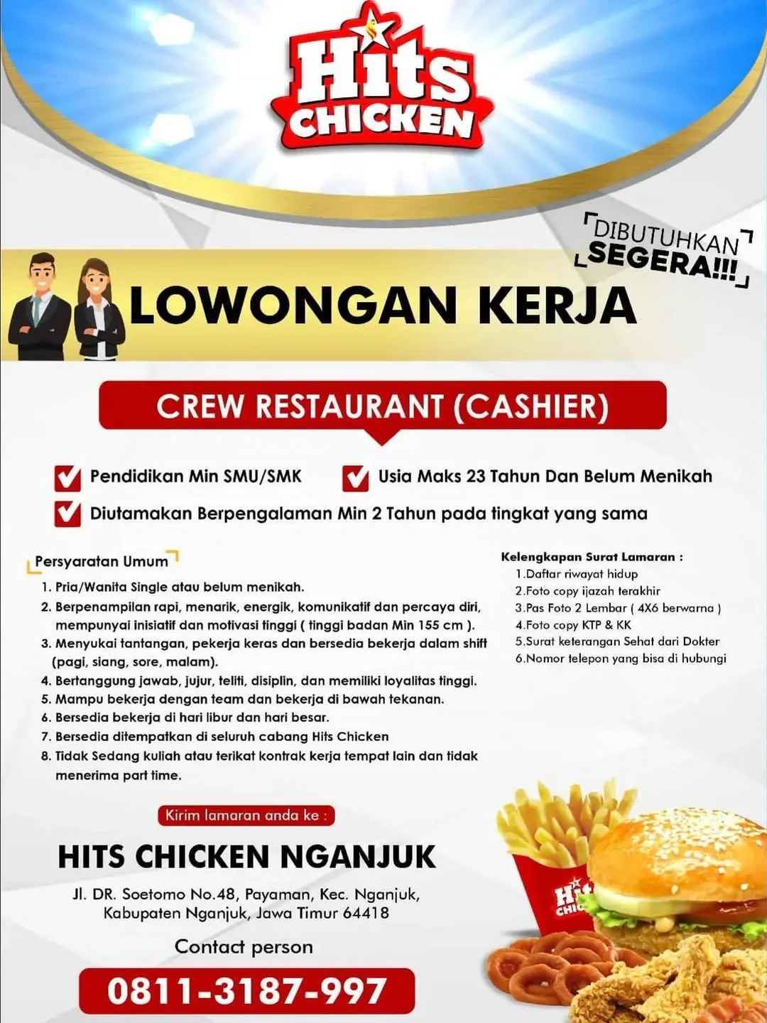 Logo Hits Chicken Nganjuk