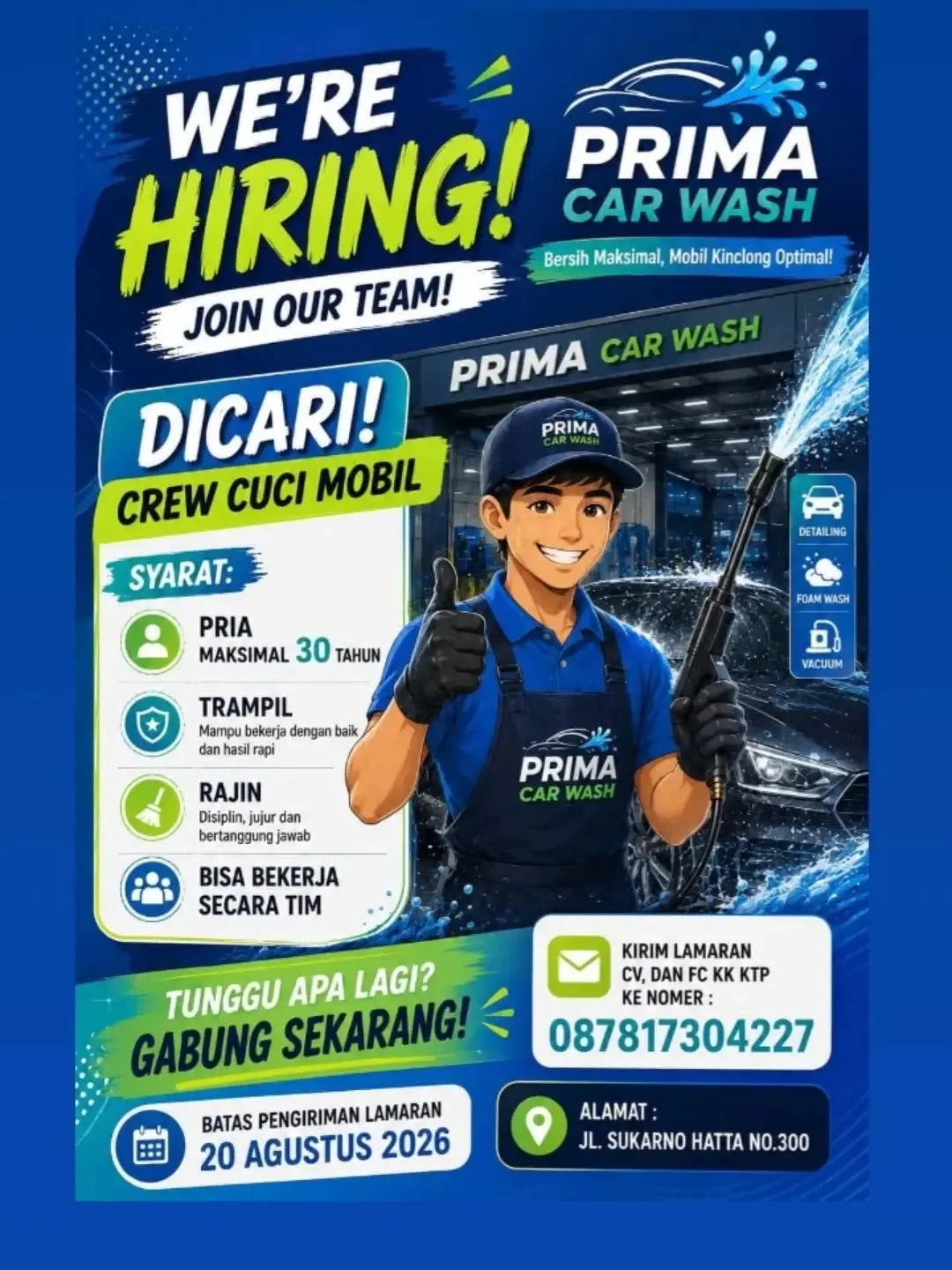 Logo Prima Car Wash