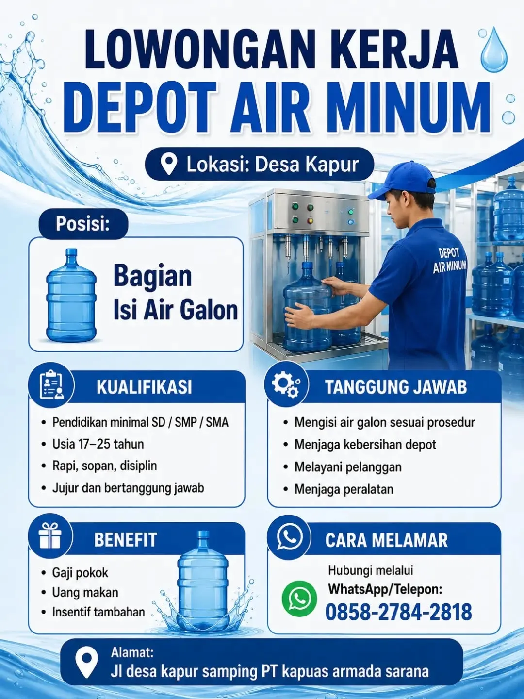 Logo Depot Air Minum