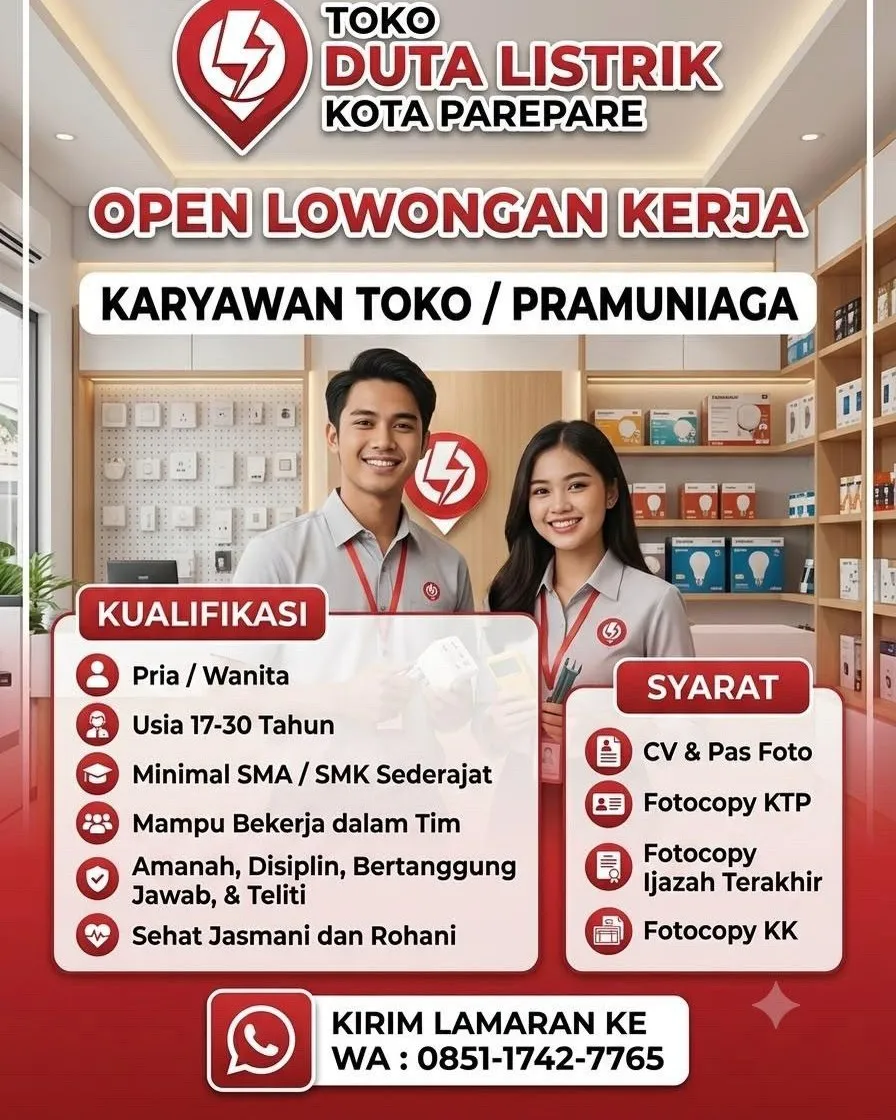 Logo TOKO DUTA LISTRIK KOTA PAREPARE