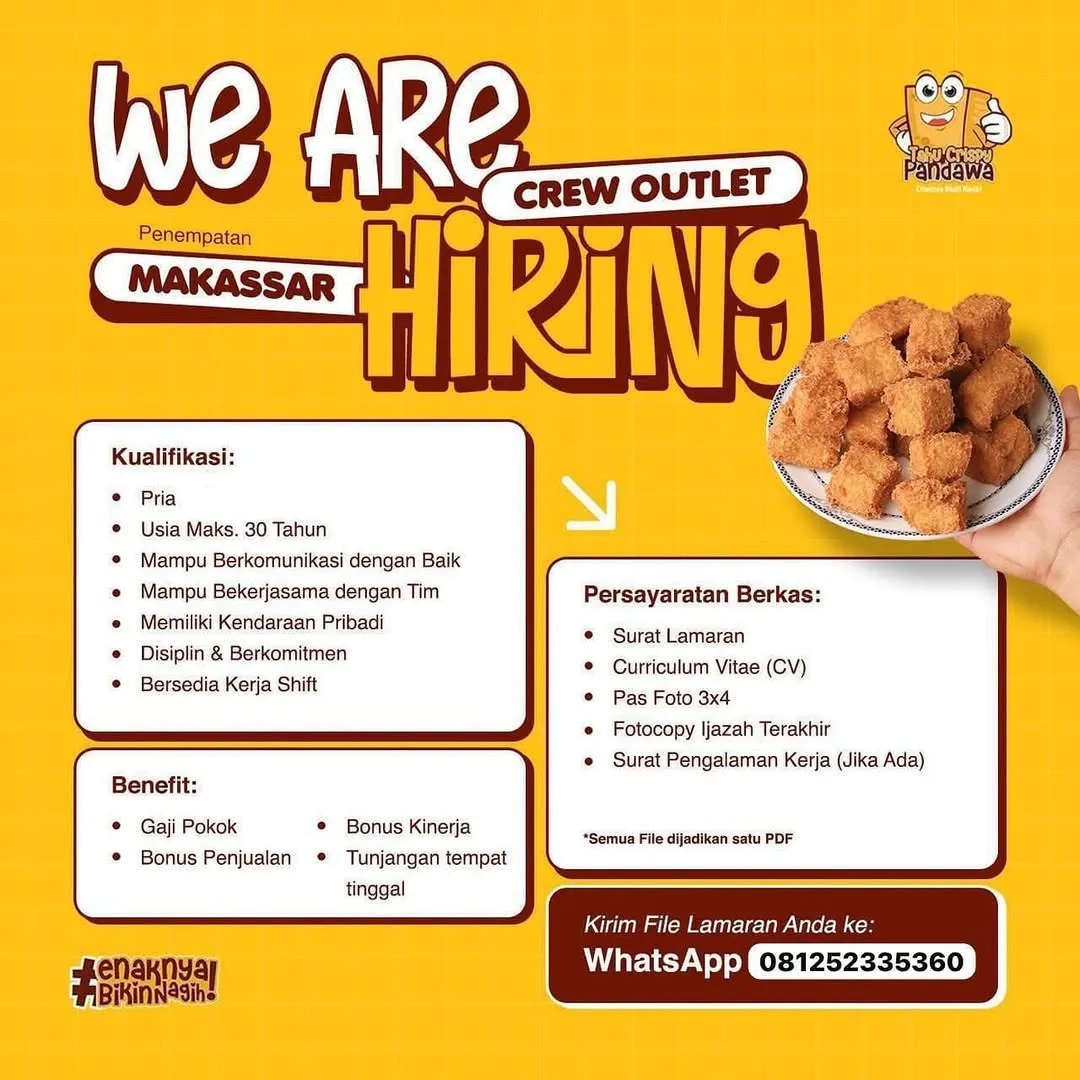 Logo Tahu Crispy Pandawa