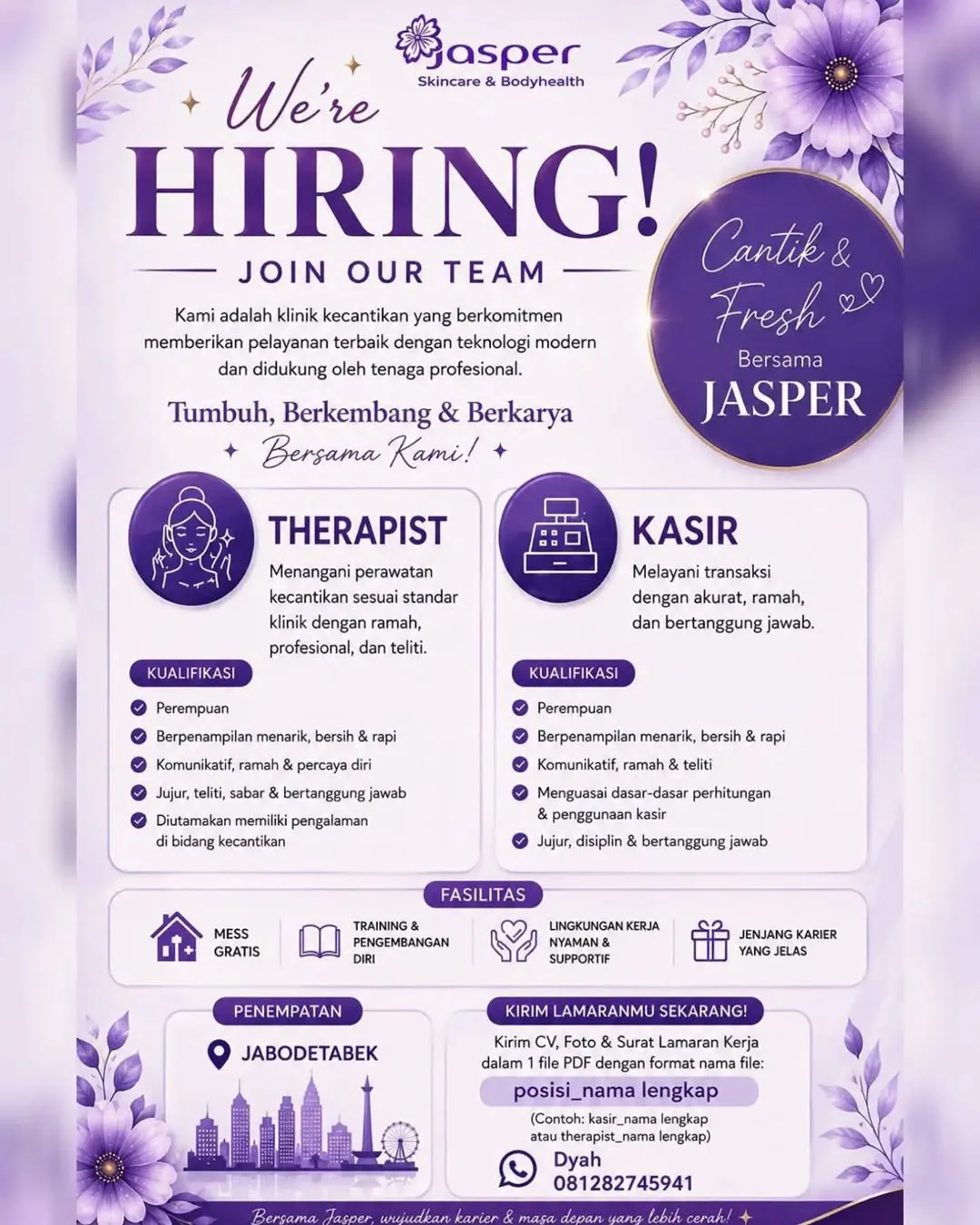 Logo Jasper Skincare