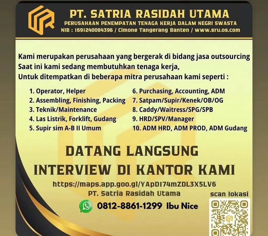 Logo PT. Satria Rasida Utama