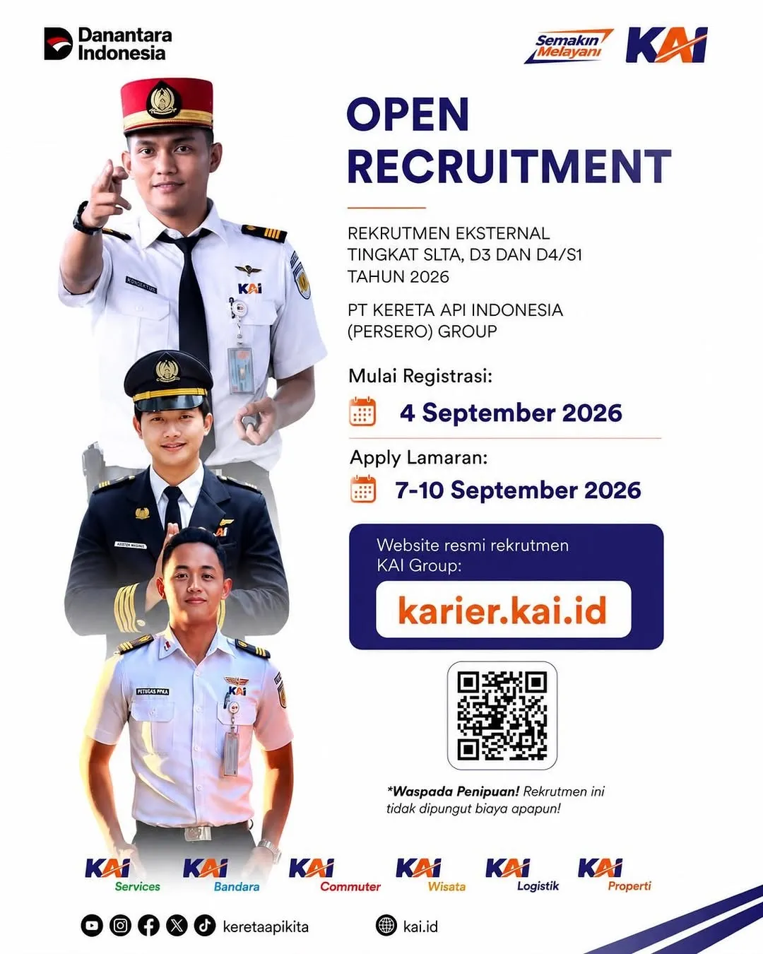 Logo PT Kereta Api Indonesia (Persero) Group